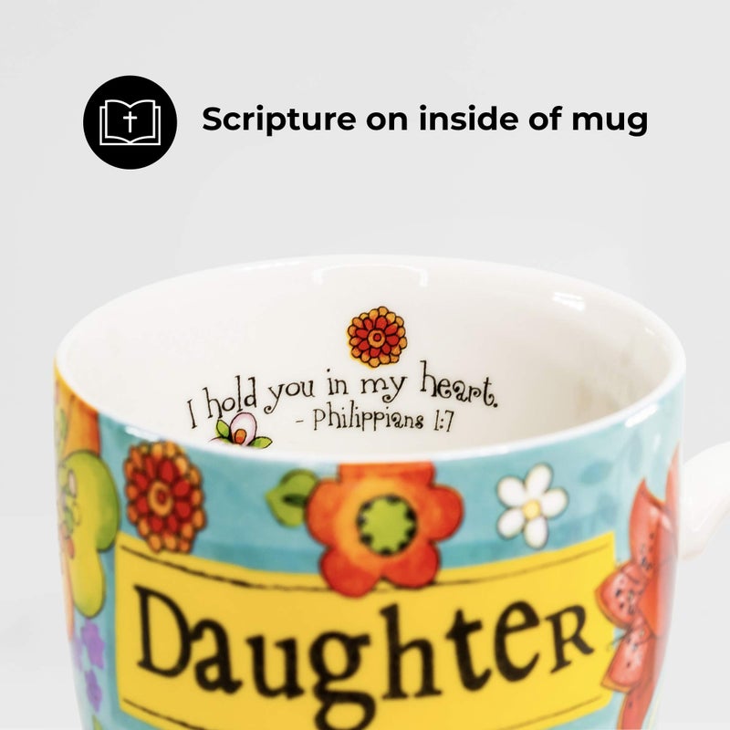 Divinity Boutique Ceramic Mug Mug & Note Stack, Daughter, 12 ounce - Image 2